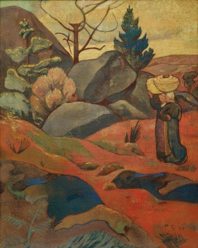 The Rocks at Huelgoat by Paul Sérusier
